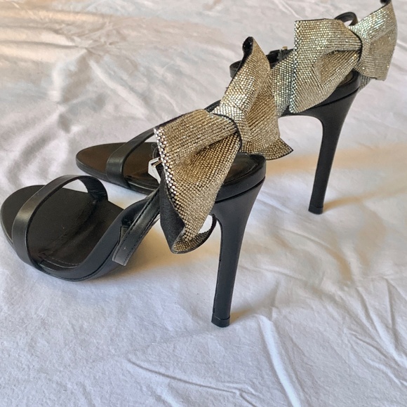 Schutz Lyla Crystal Bow Heels US7.5 - Picture 3 of 10